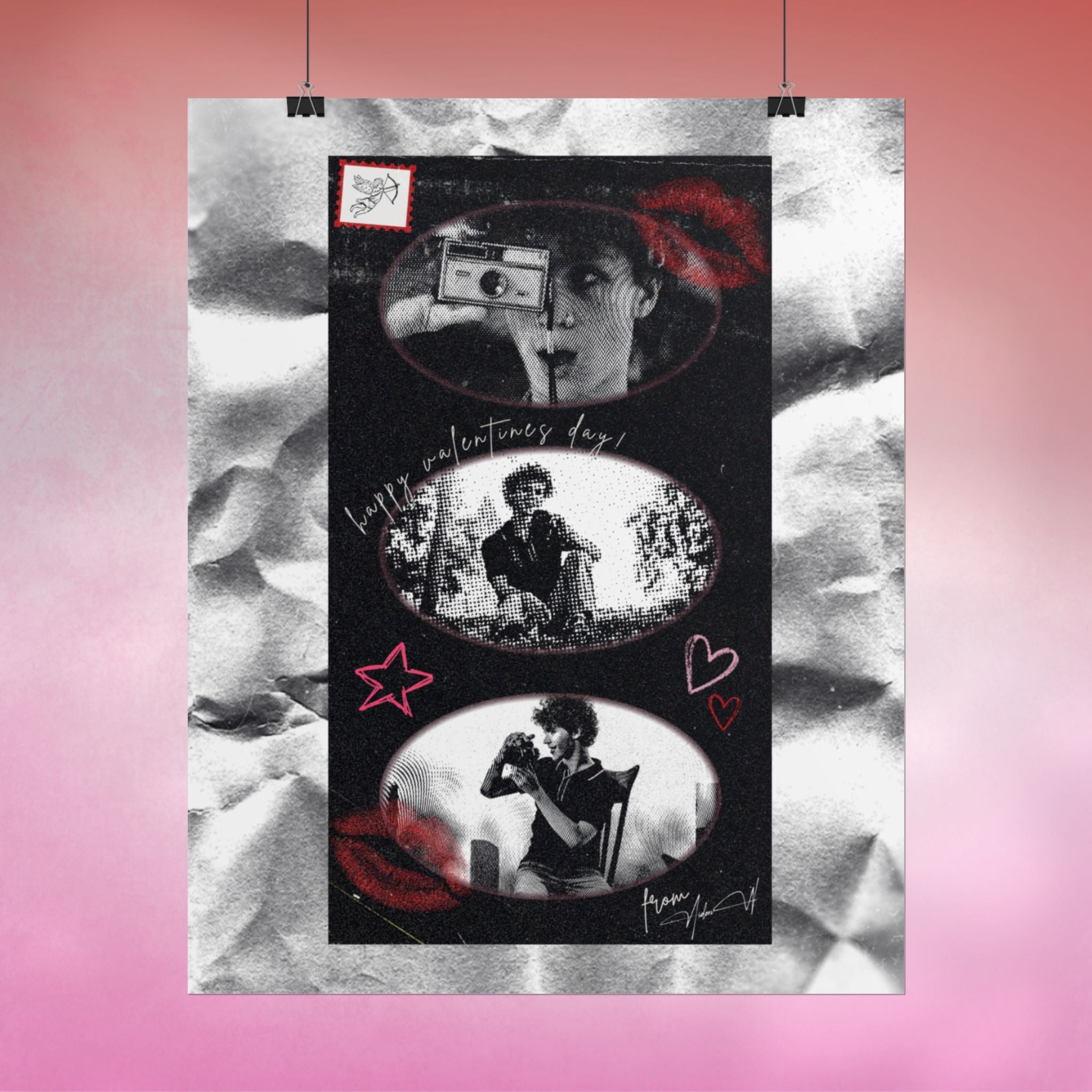 Aiden W Collector’s V-Day Poster - Valentine’s Drop
