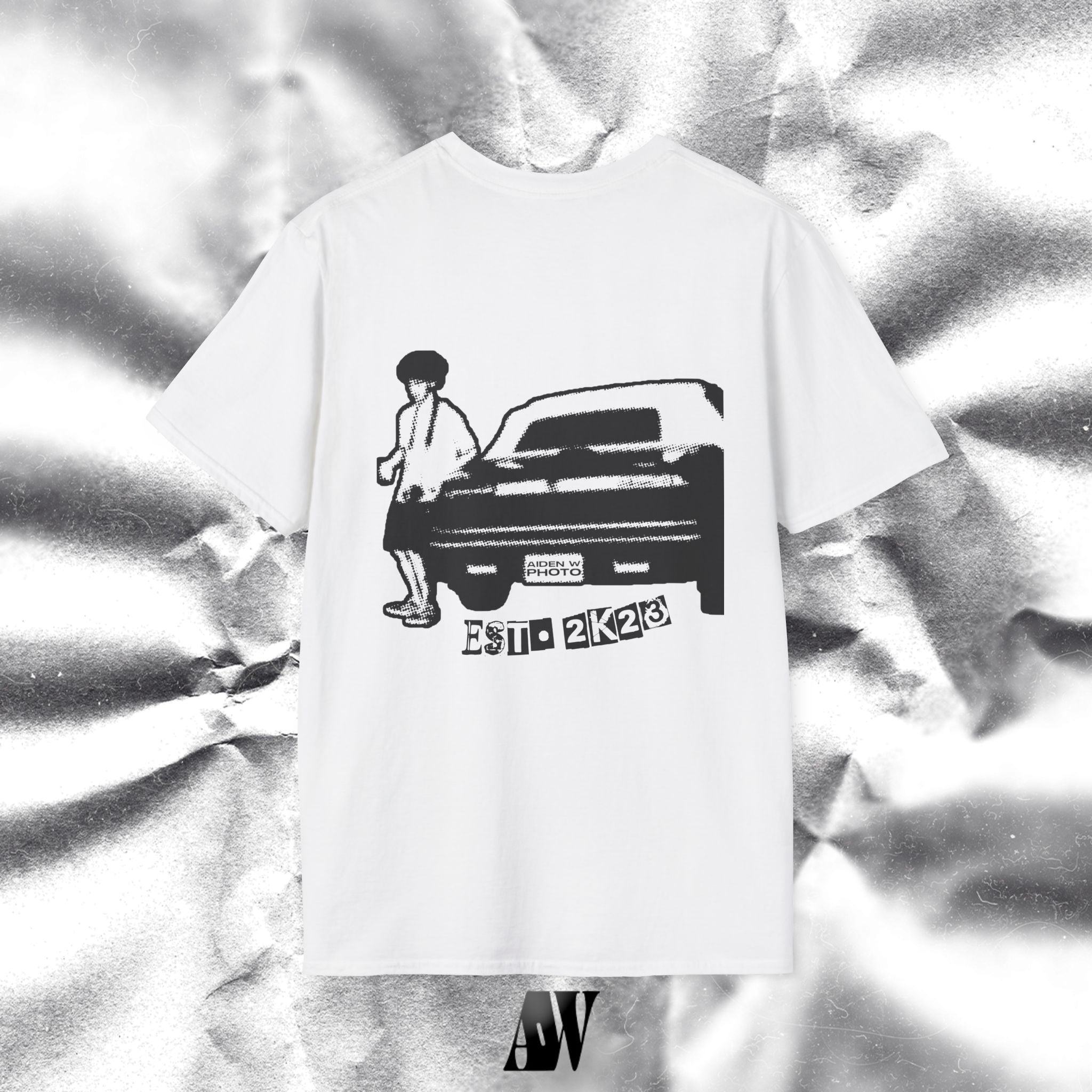 Tee Shirt - Retro Car AW Design