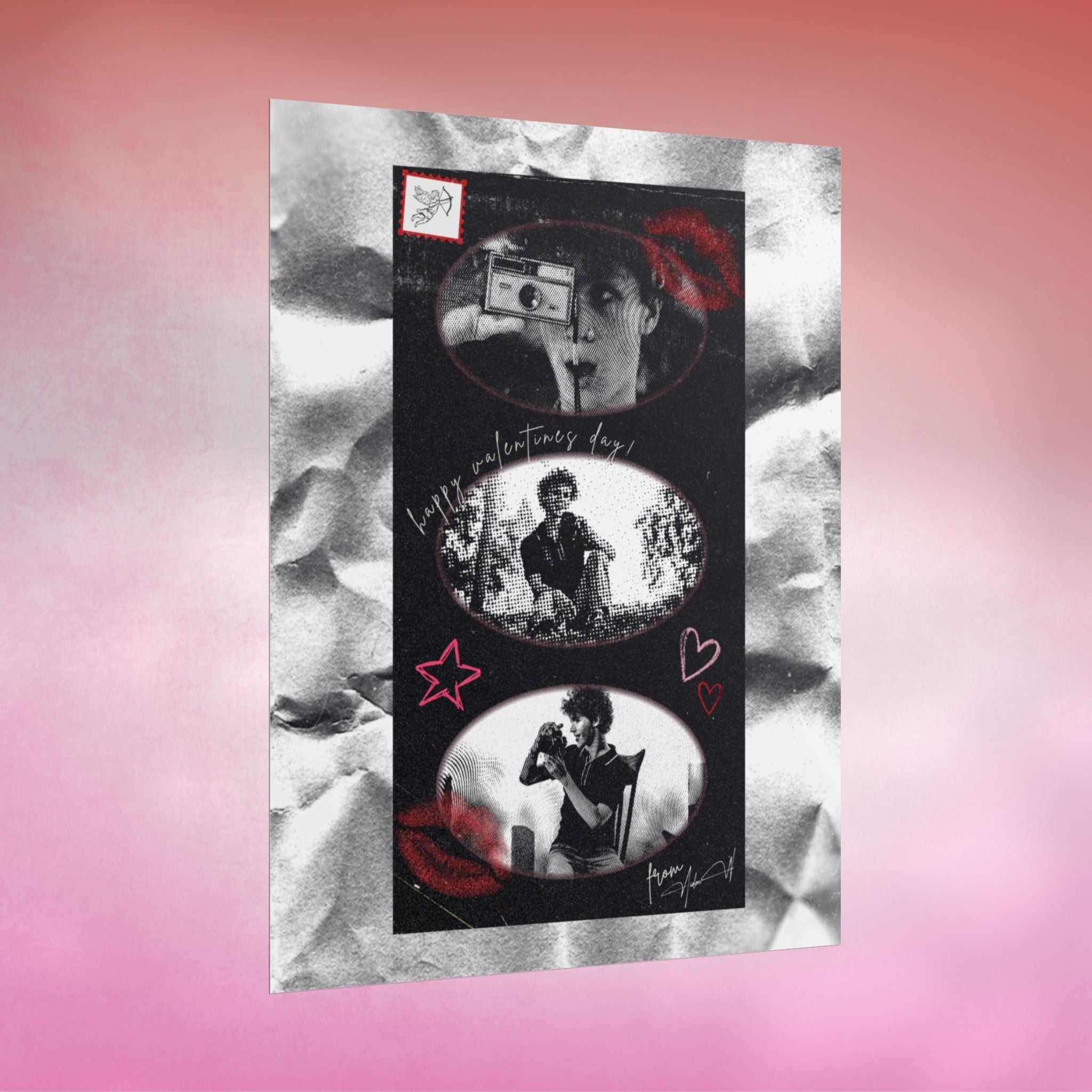 Aiden W Collector’s V-Day Poster - Valentine’s Drop