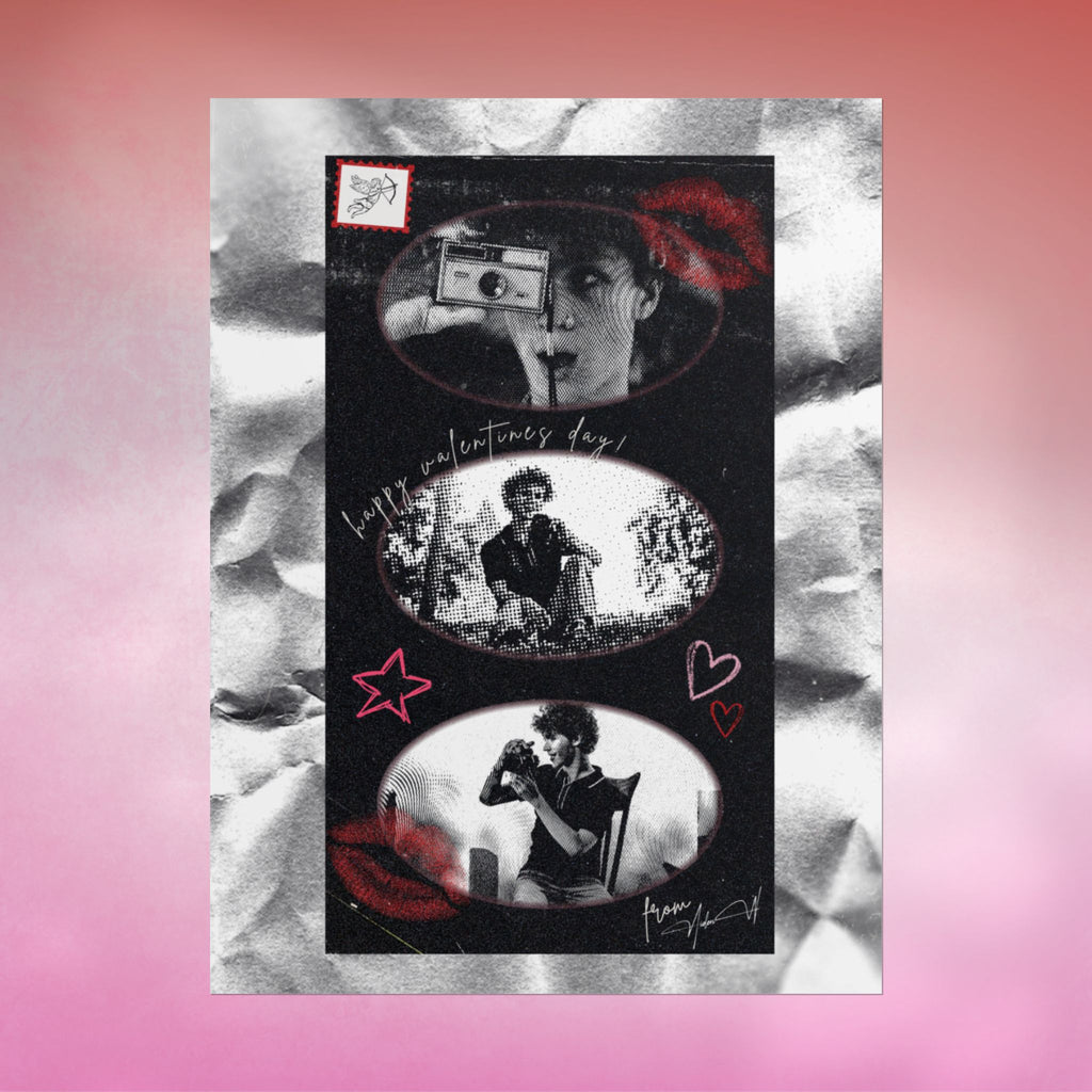 Aiden W Collector’s V-Day Poster - Valentine’s Drop
