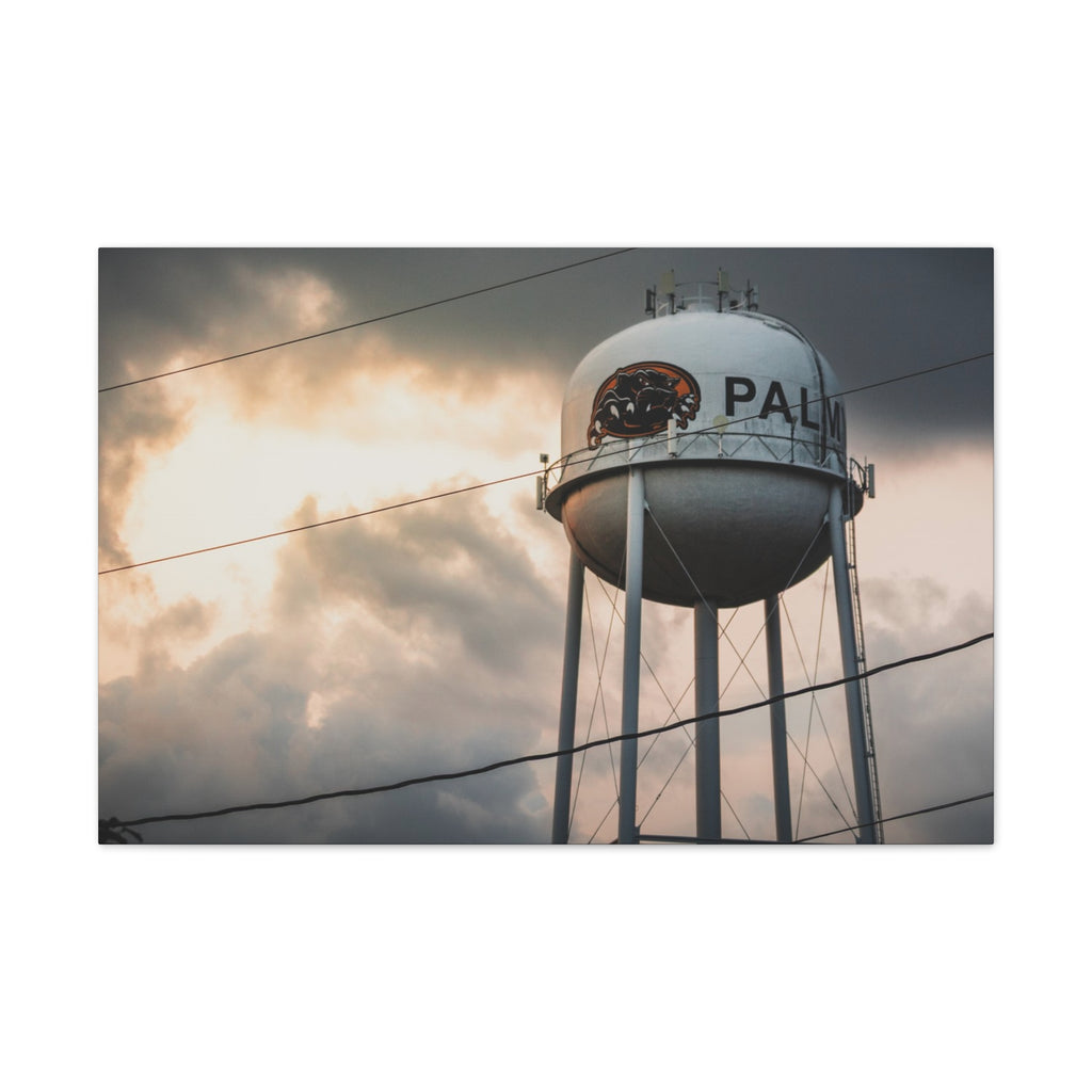 Palmyra Water Tower Canvas Print