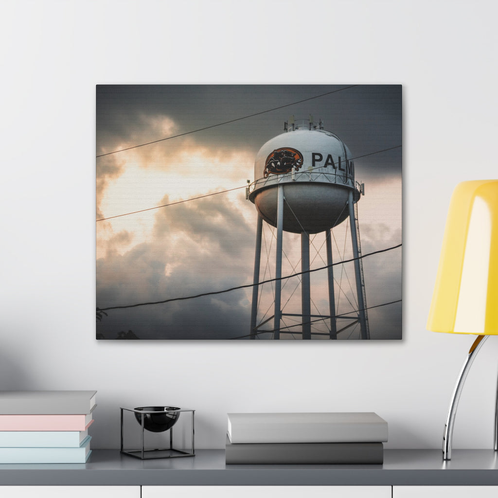 Palmyra Water Tower Canvas Print