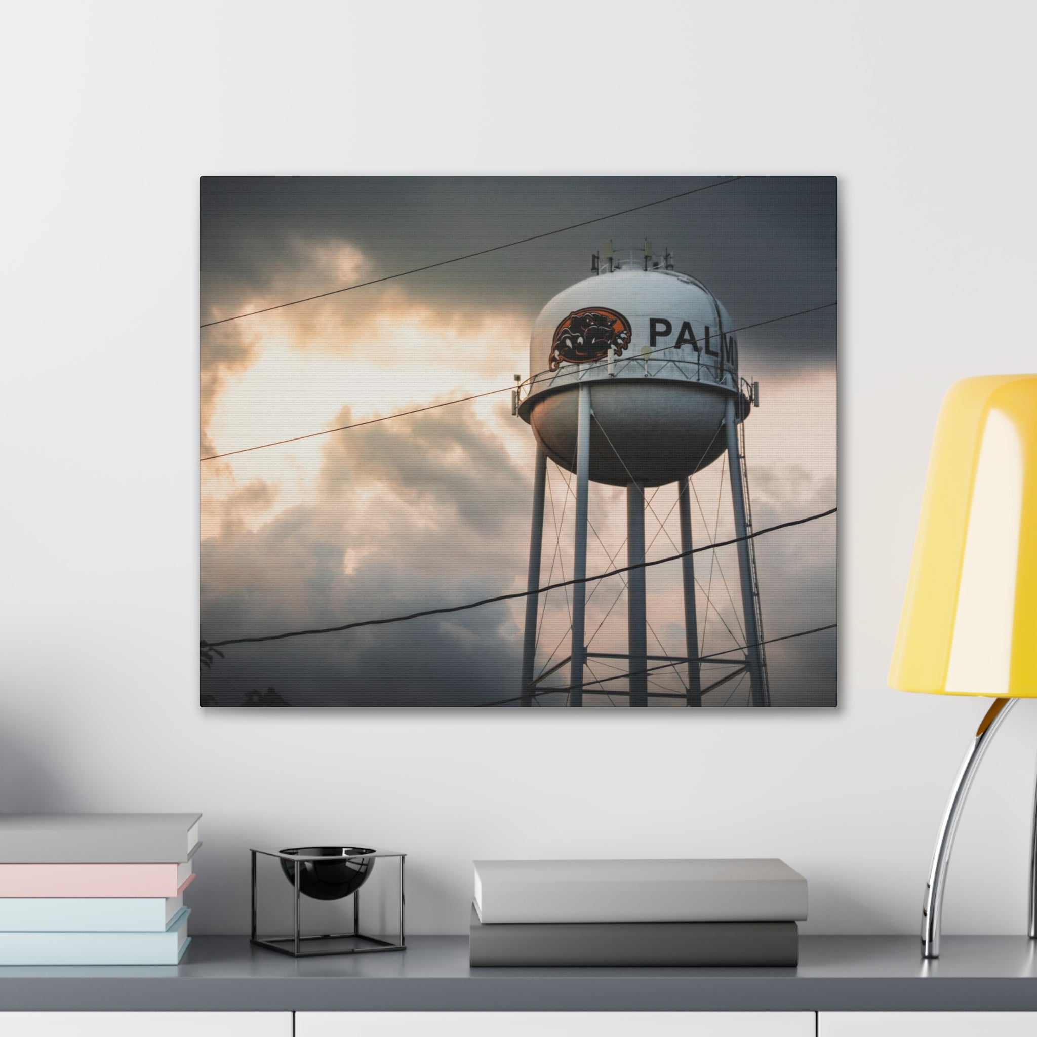 Palmyra Water Tower Canvas Print