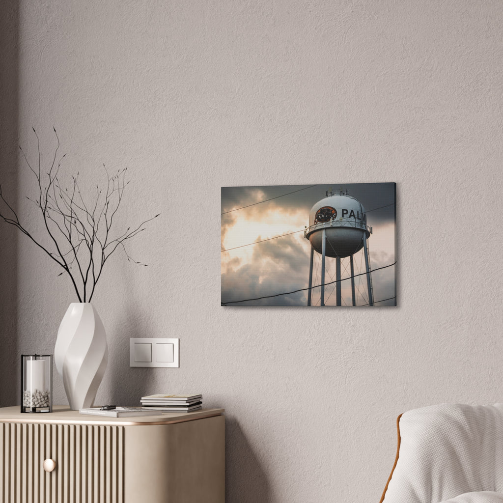 Palmyra Water Tower Canvas Print