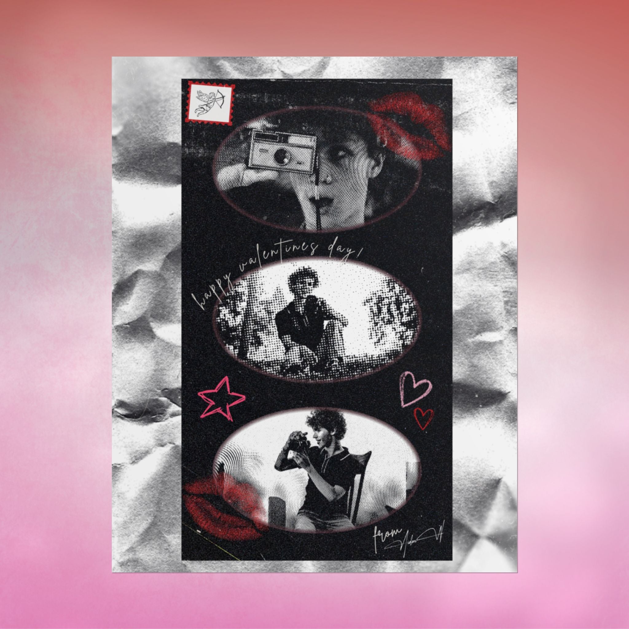 Aiden W Collector’s V-Day Poster - Valentine’s Drop