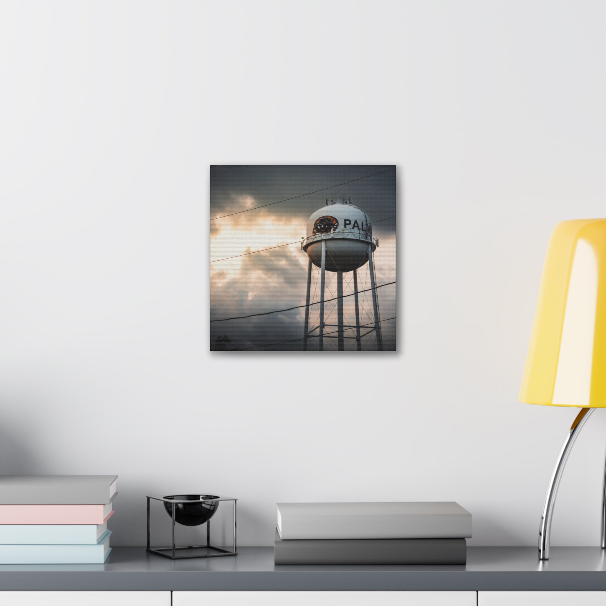 Palmyra Water Tower Canvas Print