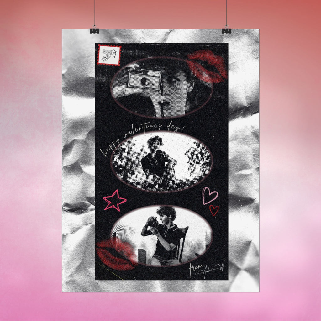 Aiden W Collector’s V-Day Poster - Valentine’s Drop