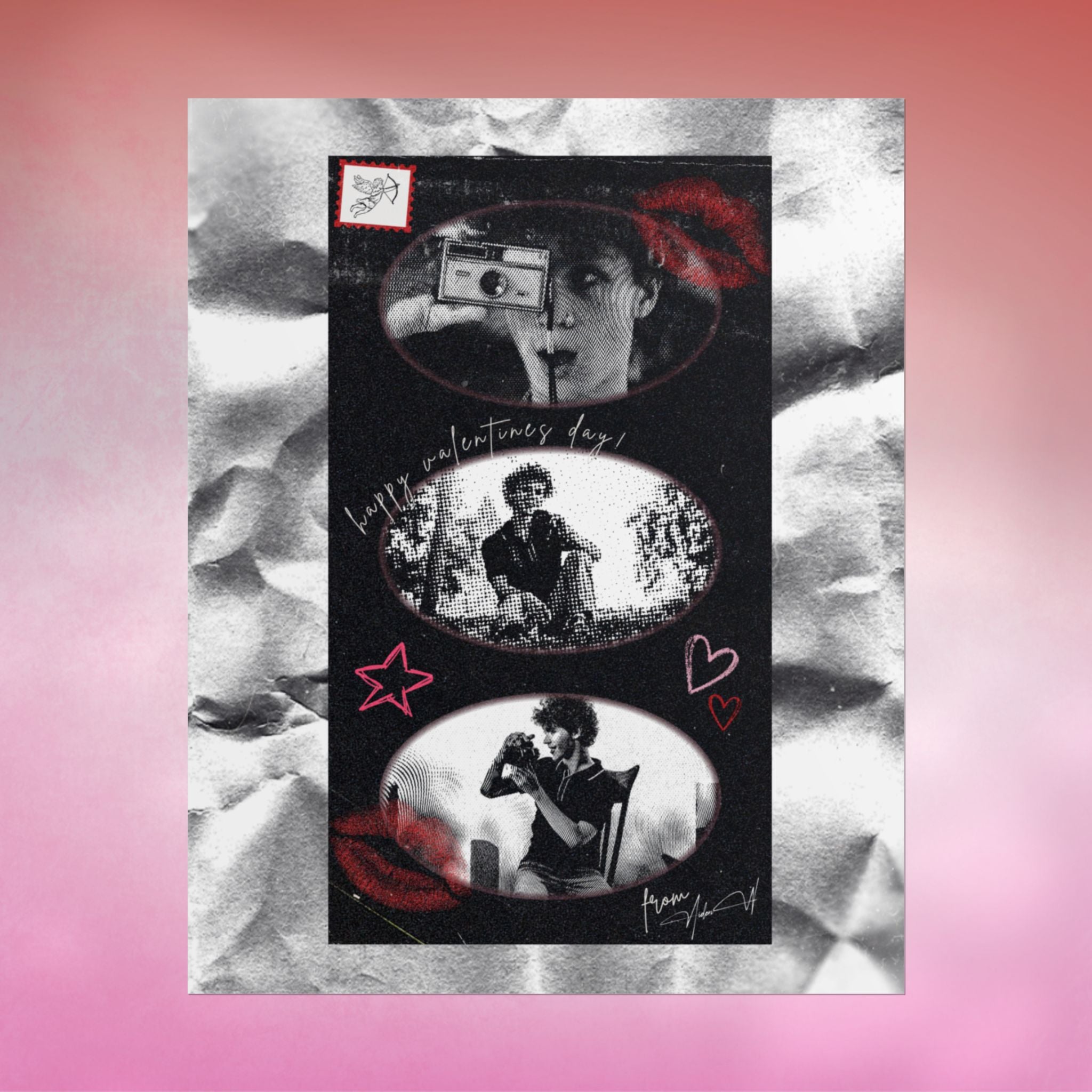 Aiden W Collector’s V-Day Poster - Valentine’s Drop