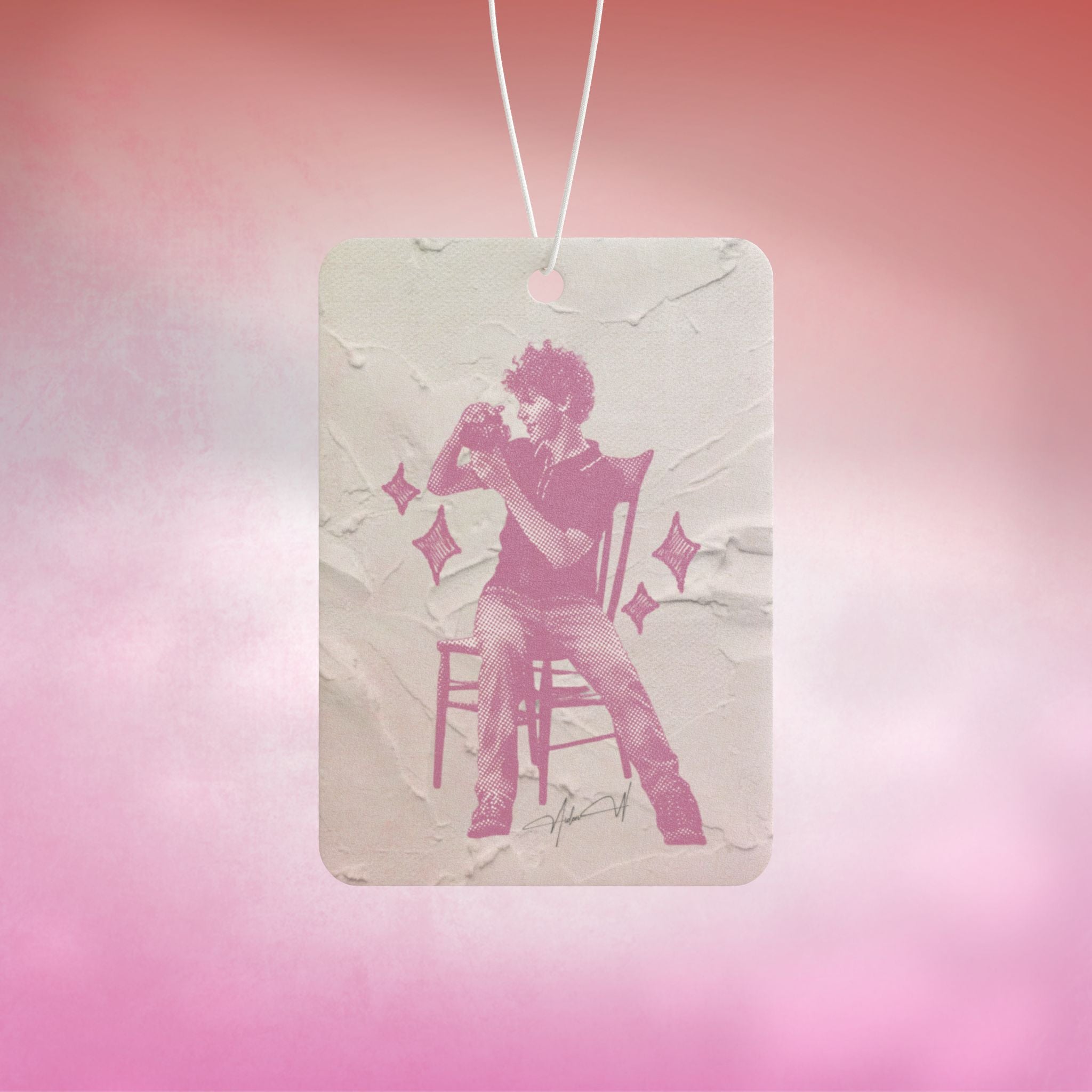 Aiden W Car Freshener | Valentine’s Drop – AW Merch