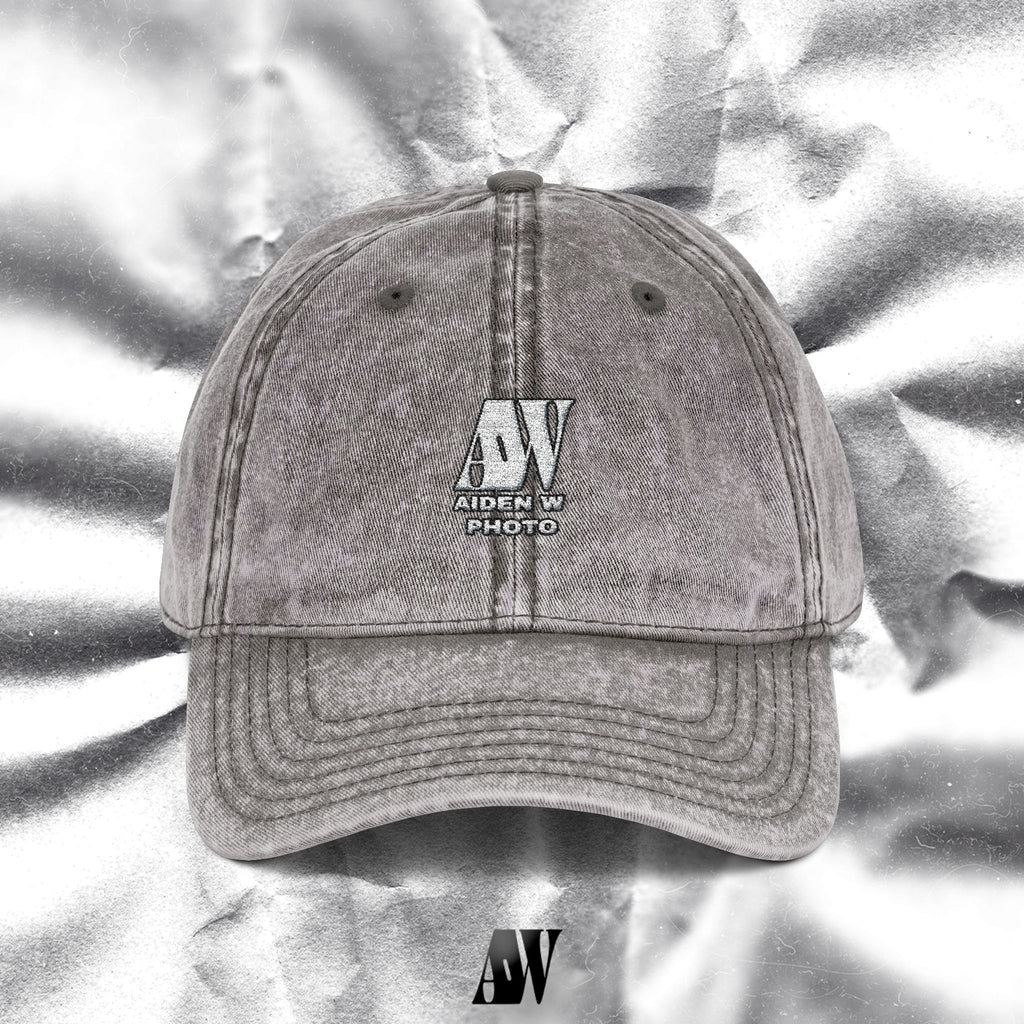 Vintage Embroidered Cap - Aiden W Photo Exclusive