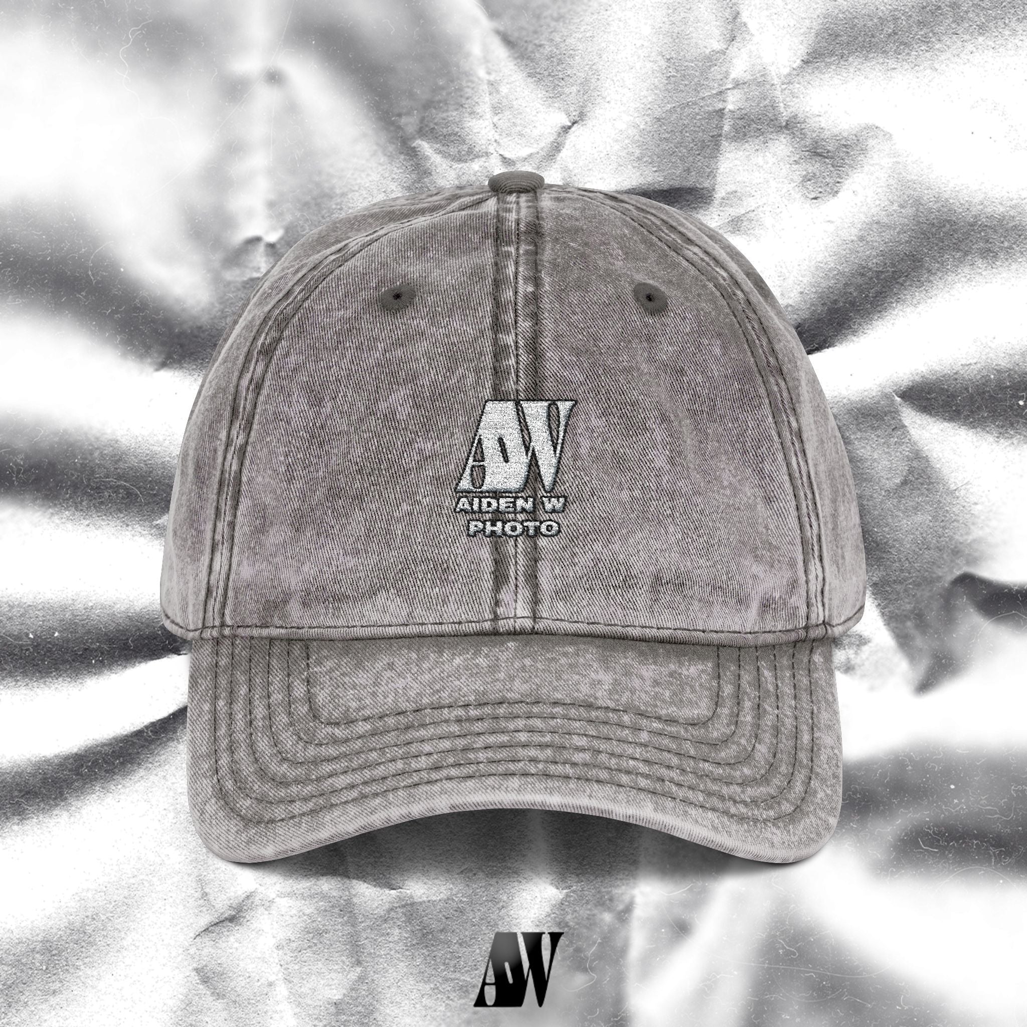 Vintage Embroidered Cap - Aiden W Photo Exclusive