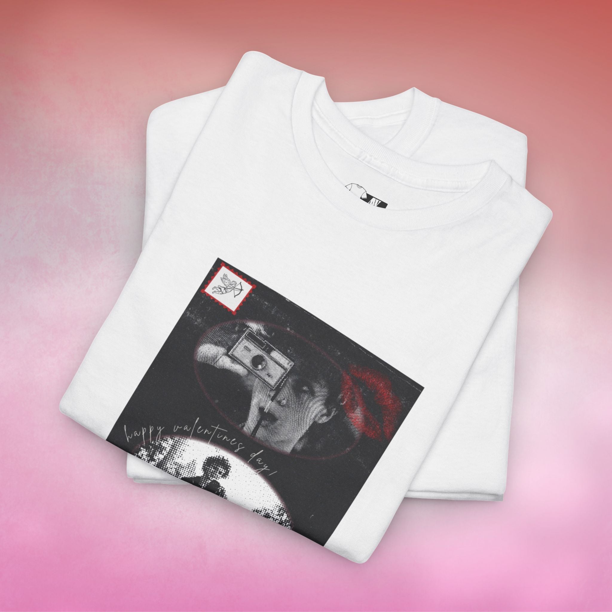 AW Film Strip Graphic Tee - Valentine's Drop