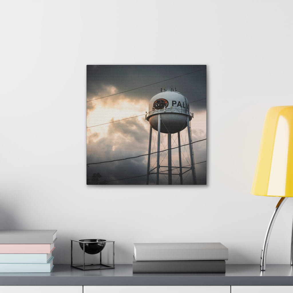 Palmyra Water Tower Canvas Print