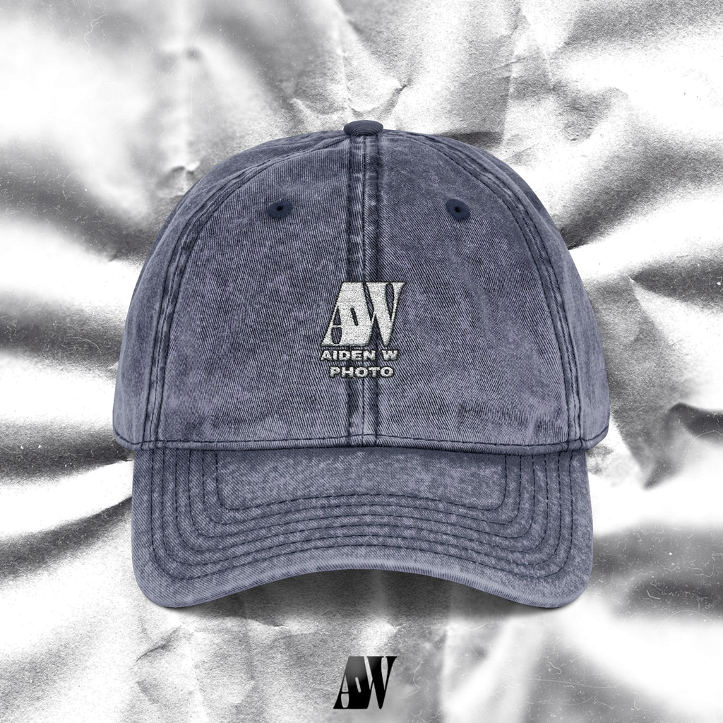 Vintage Embroidered Cap - Aiden W Photo Exclusive