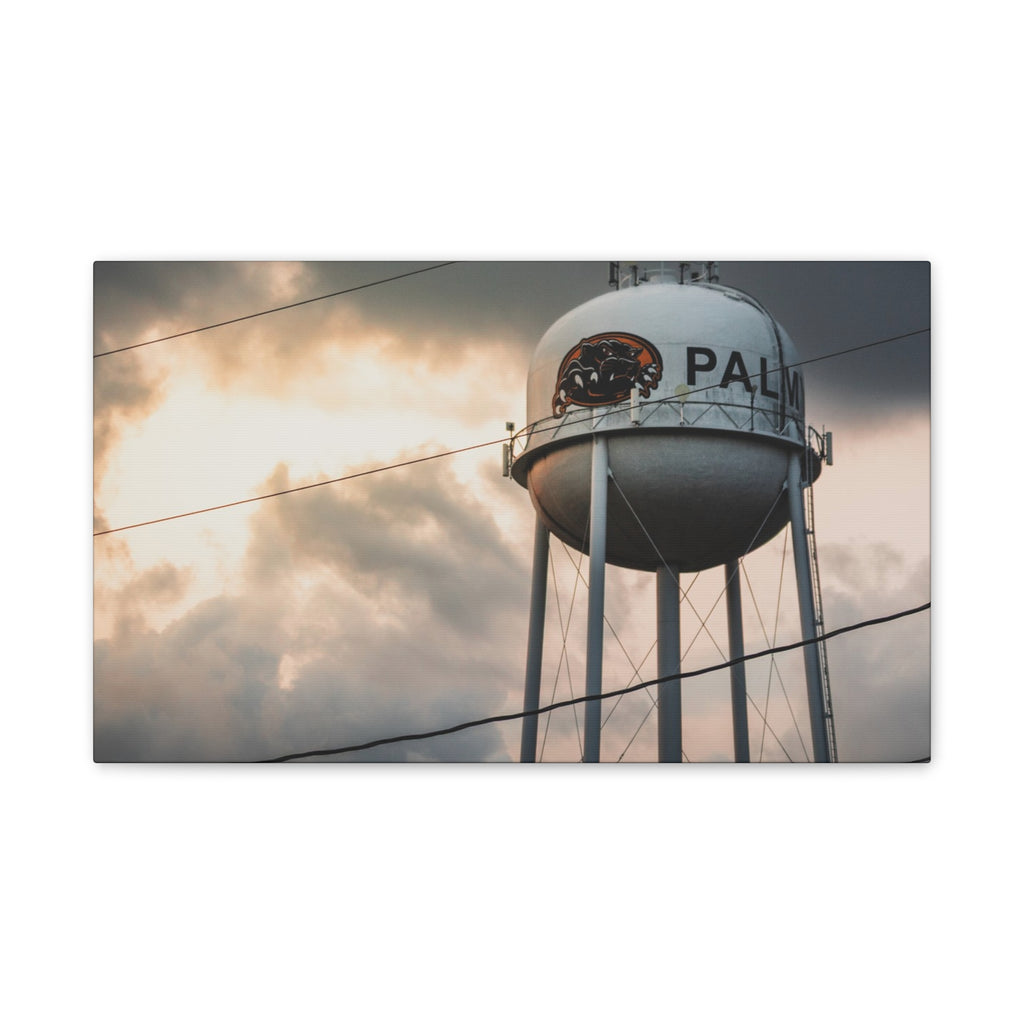 Palmyra Water Tower Canvas Print