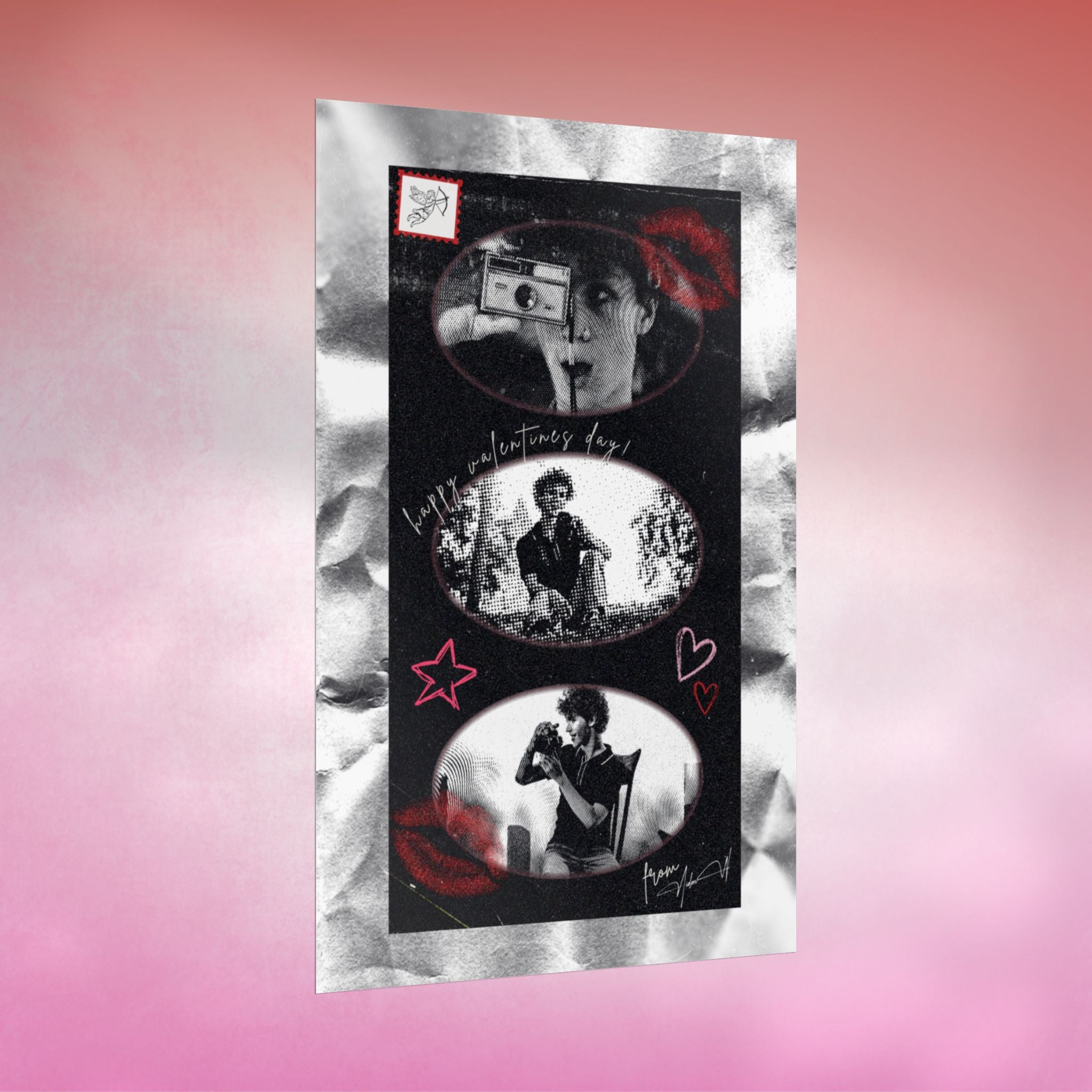 Aiden W Collector’s V-Day Poster - Valentine’s Drop