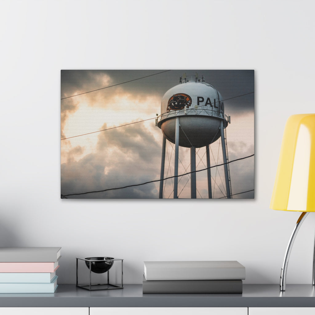 Palmyra Water Tower Canvas Print