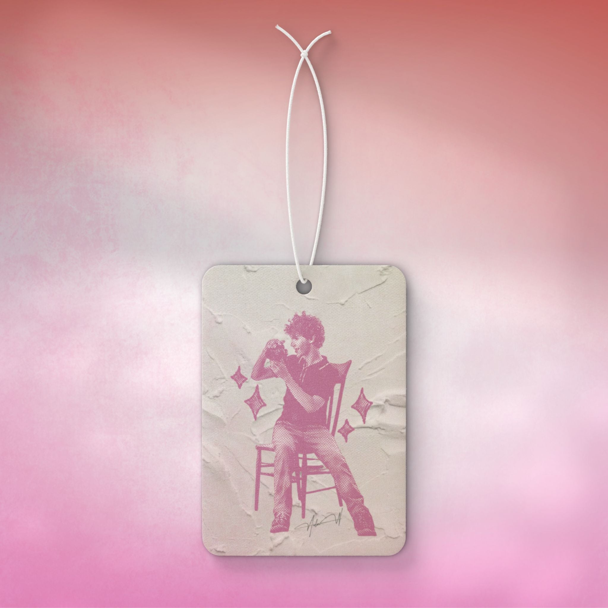 Aiden W Car Freshener | Valentine’s Drop – AW Merch