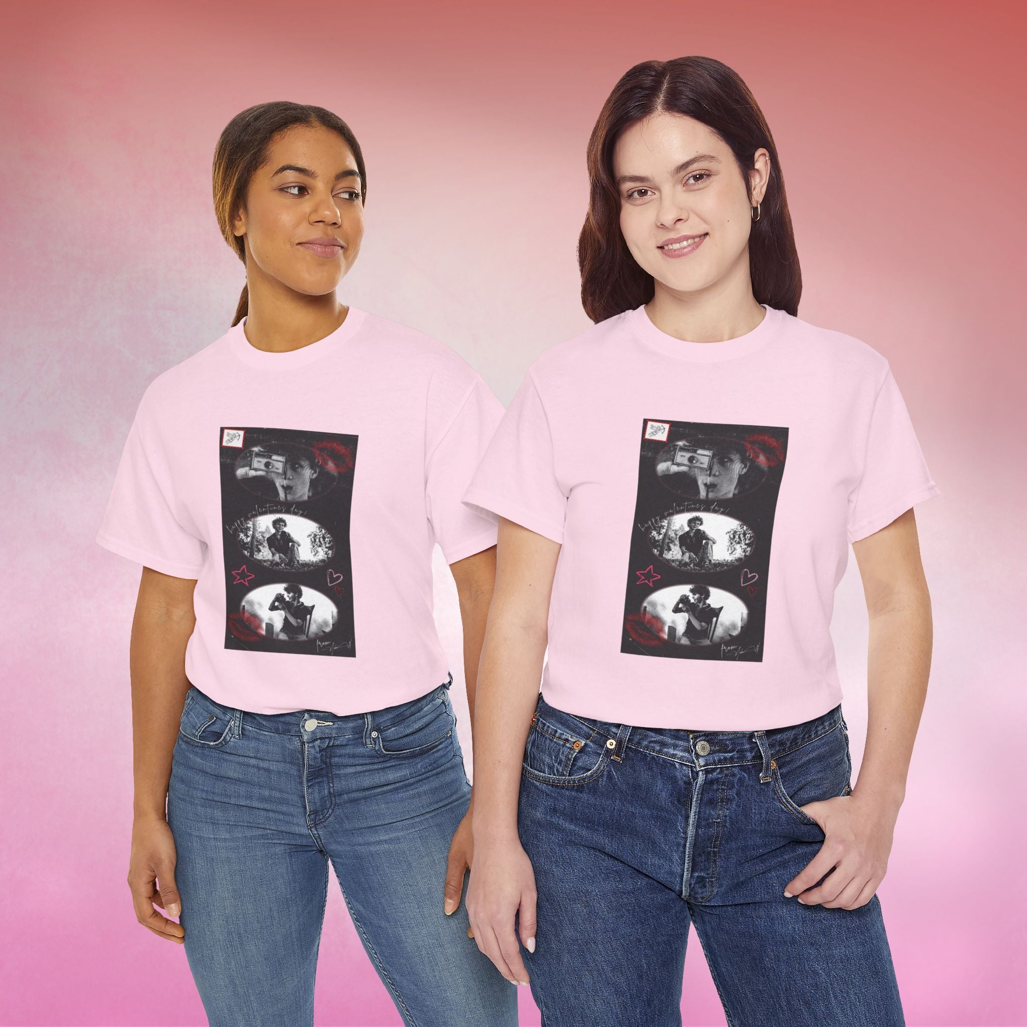 AW Film Strip Graphic Tee - Valentine's Drop