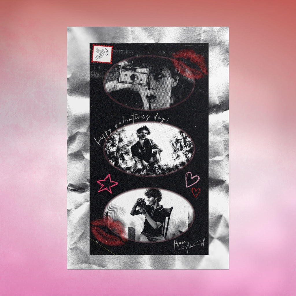 Aiden W Collector’s V-Day Poster - Valentine’s Drop