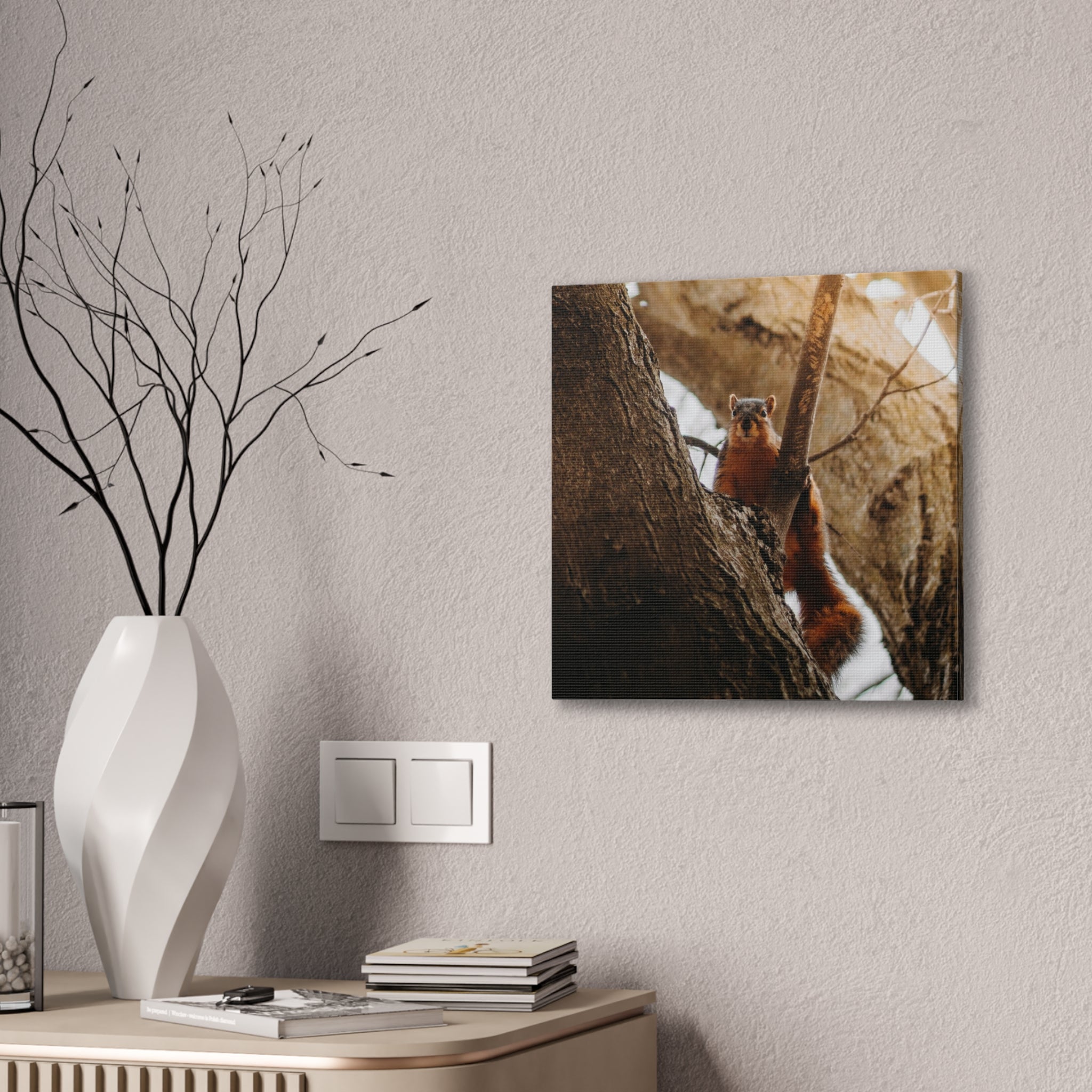 Squirrel Canvas