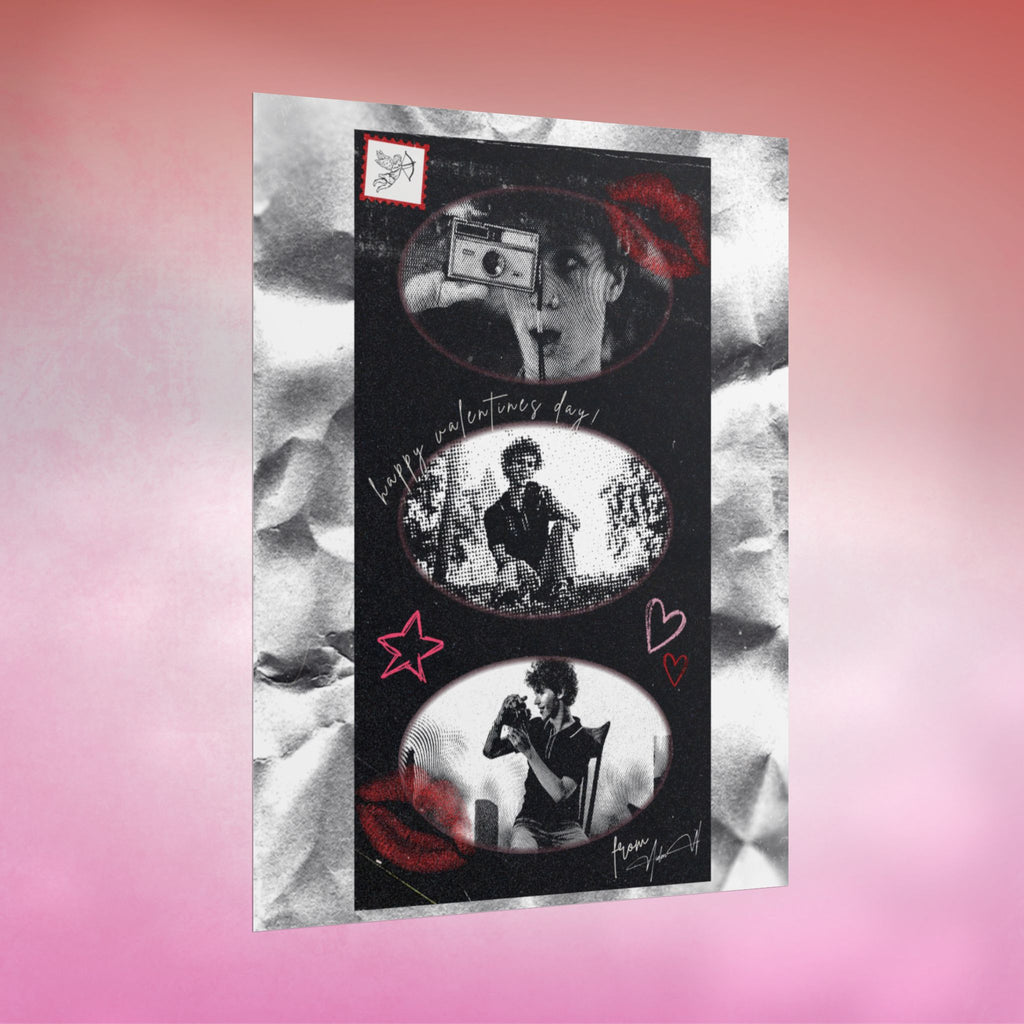 Aiden W Collector’s V-Day Poster - Valentine’s Drop