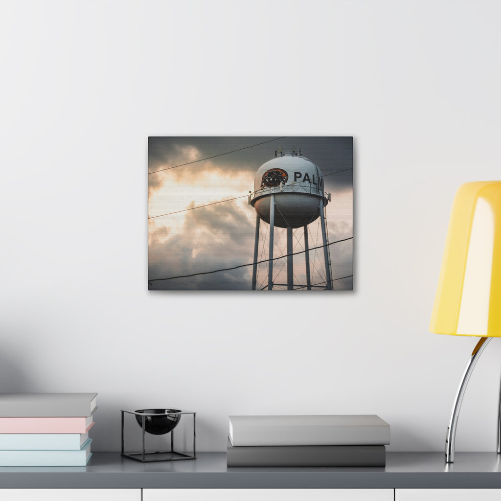 Palmyra Water Tower Canvas Print