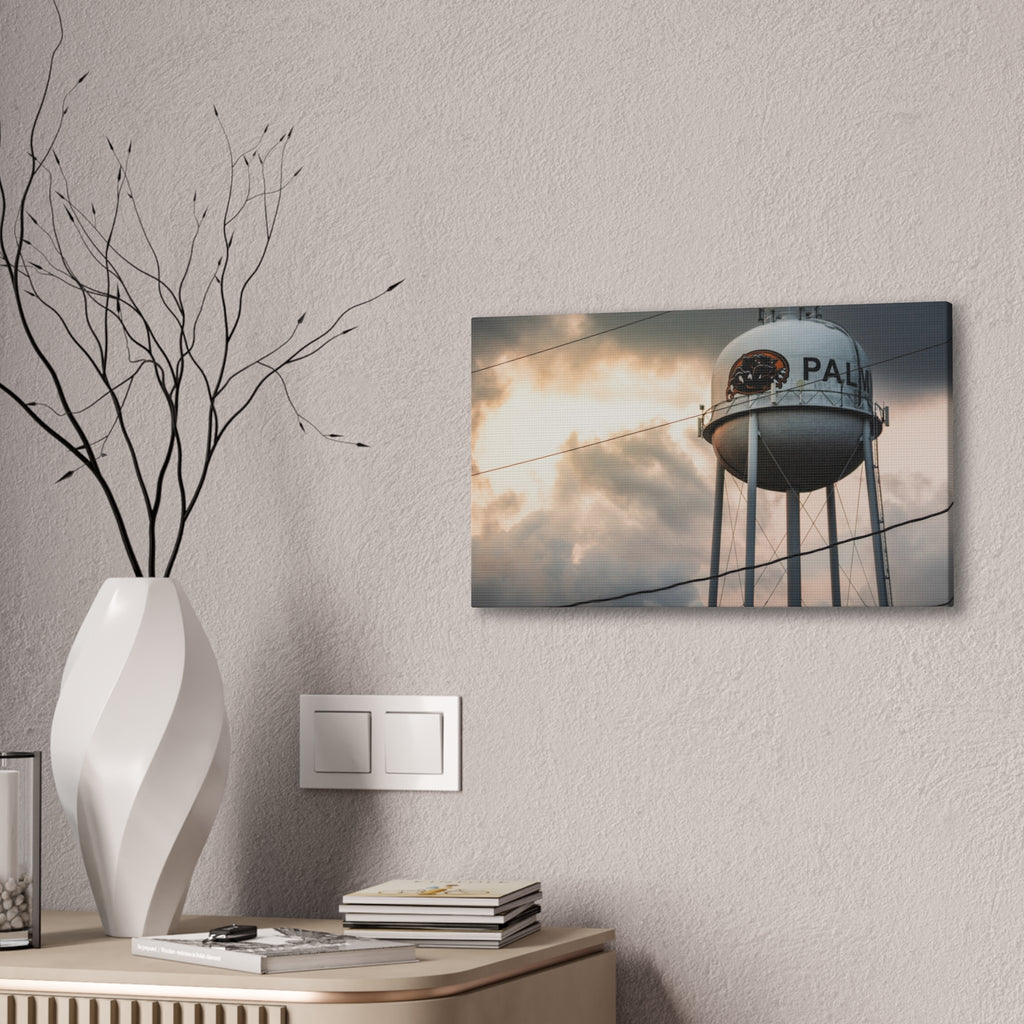 Palmyra Water Tower Canvas Print