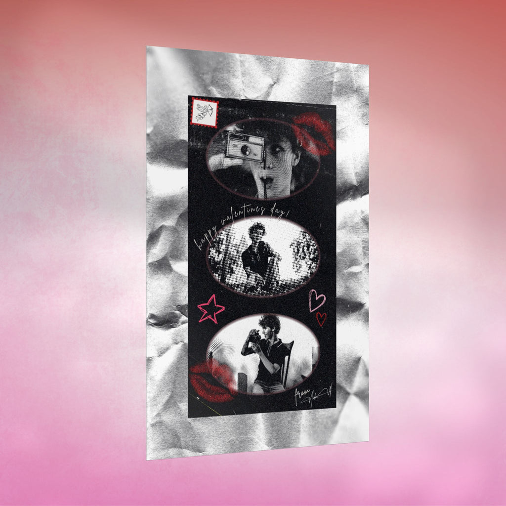 Aiden W Collector’s V-Day Poster - Valentine’s Drop