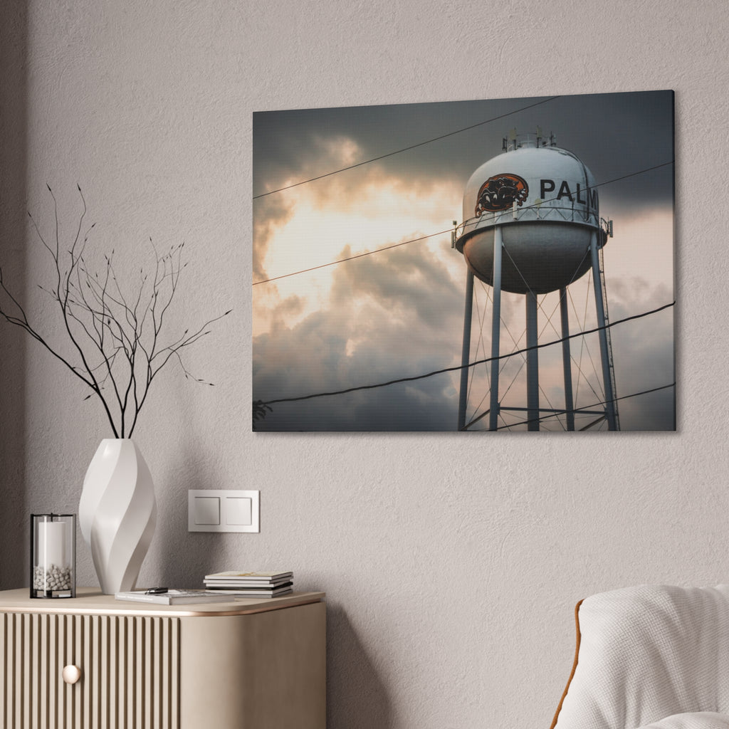 Palmyra Water Tower Canvas Print