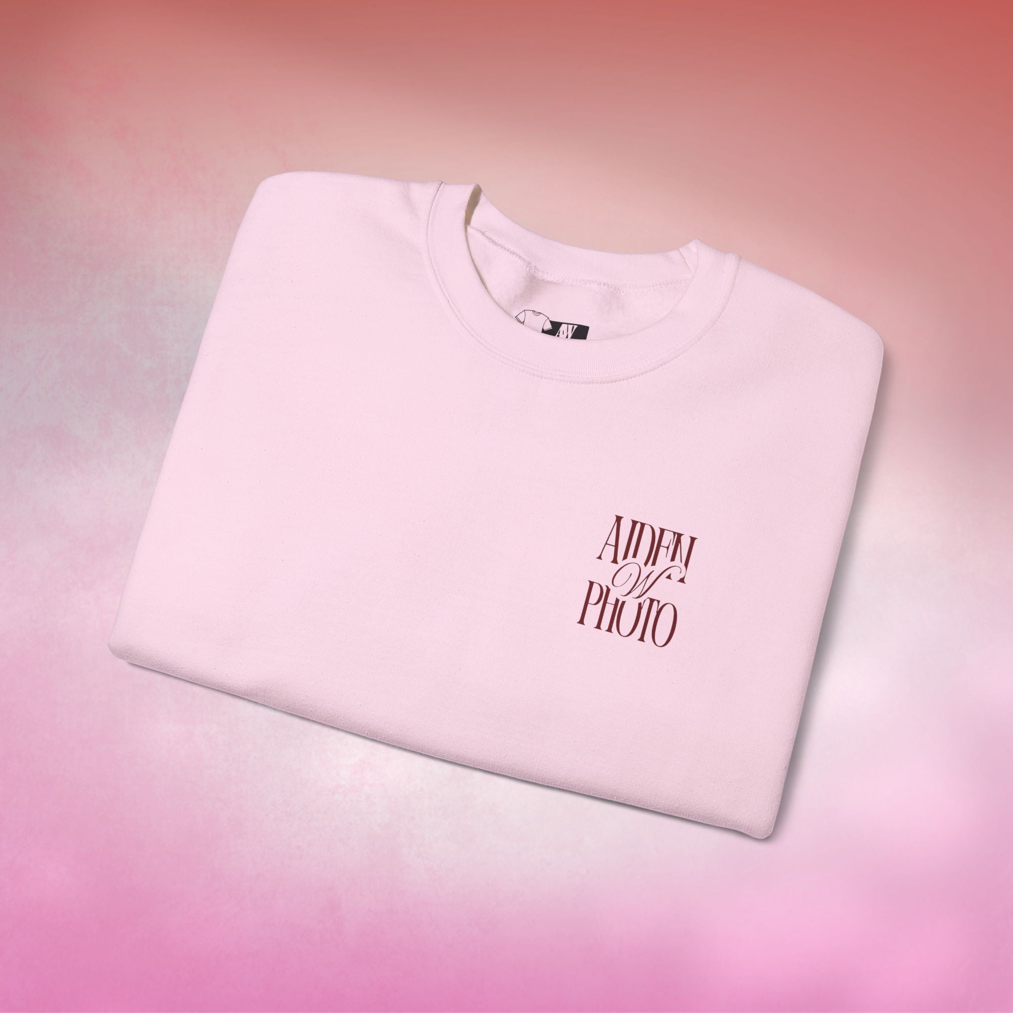 Crewneck Sweatshirt | ‘Aiden W Photo’ Valentine’s Drop – 4 Colors