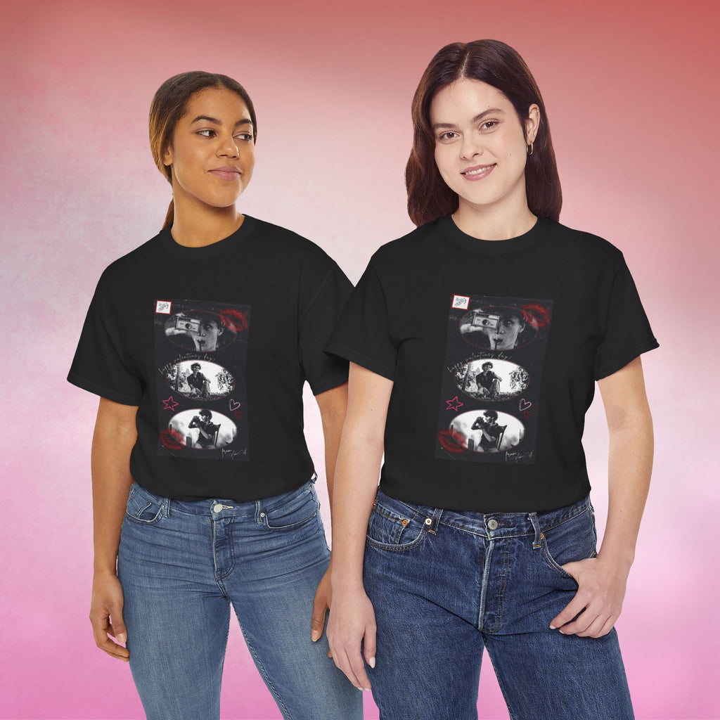 AW Film Strip Graphic Tee - Valentine's Drop