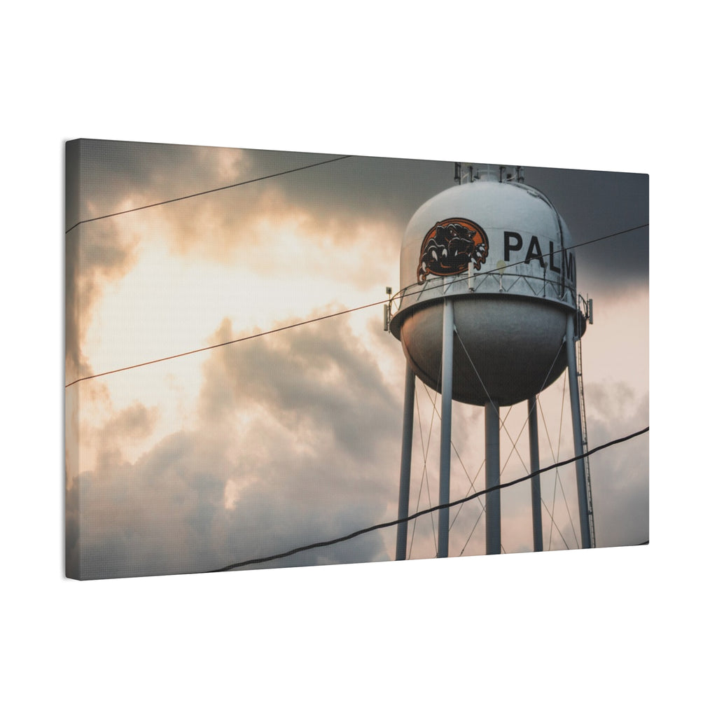Palmyra Water Tower Canvas Print
