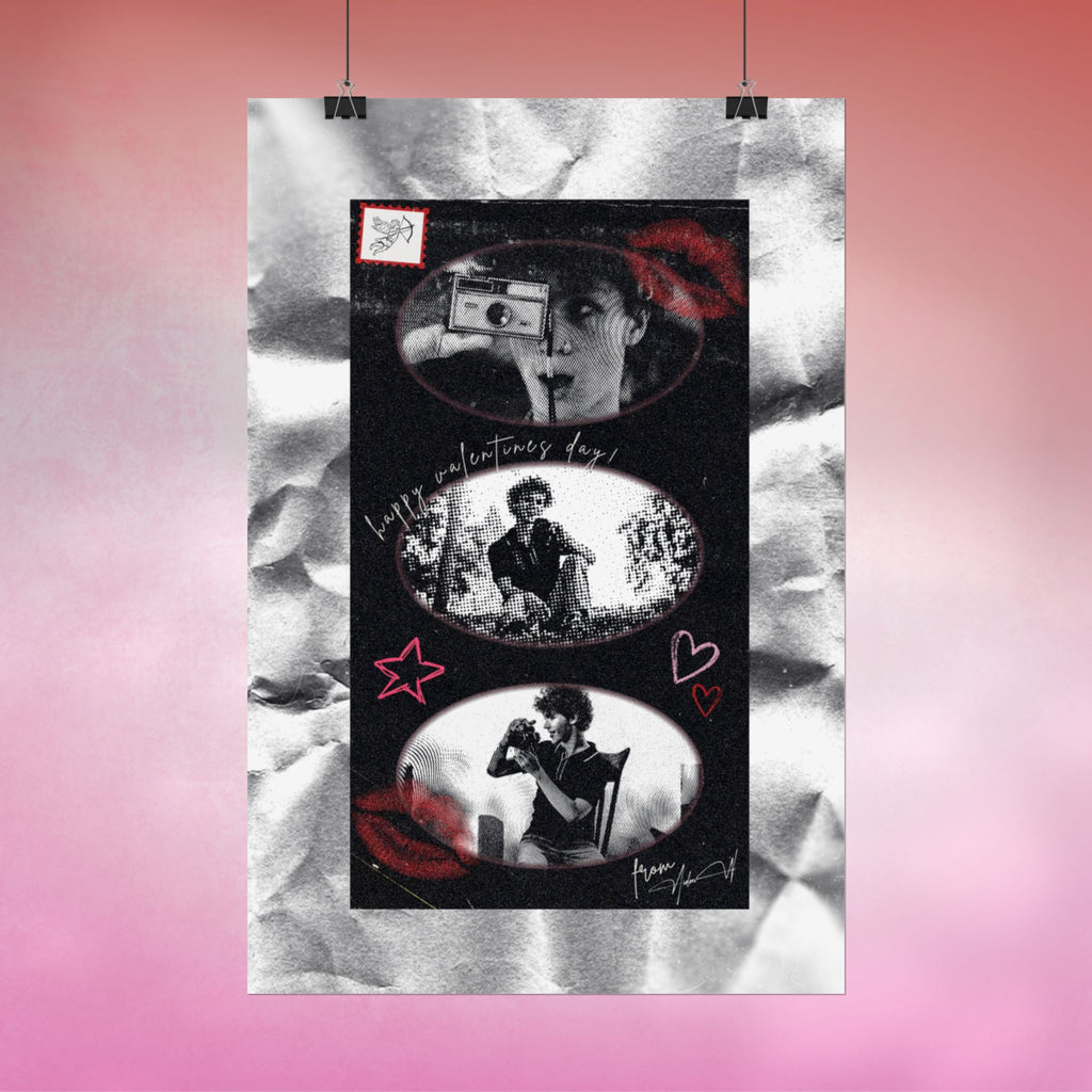 Aiden W Collector’s V-Day Poster - Valentine’s Drop