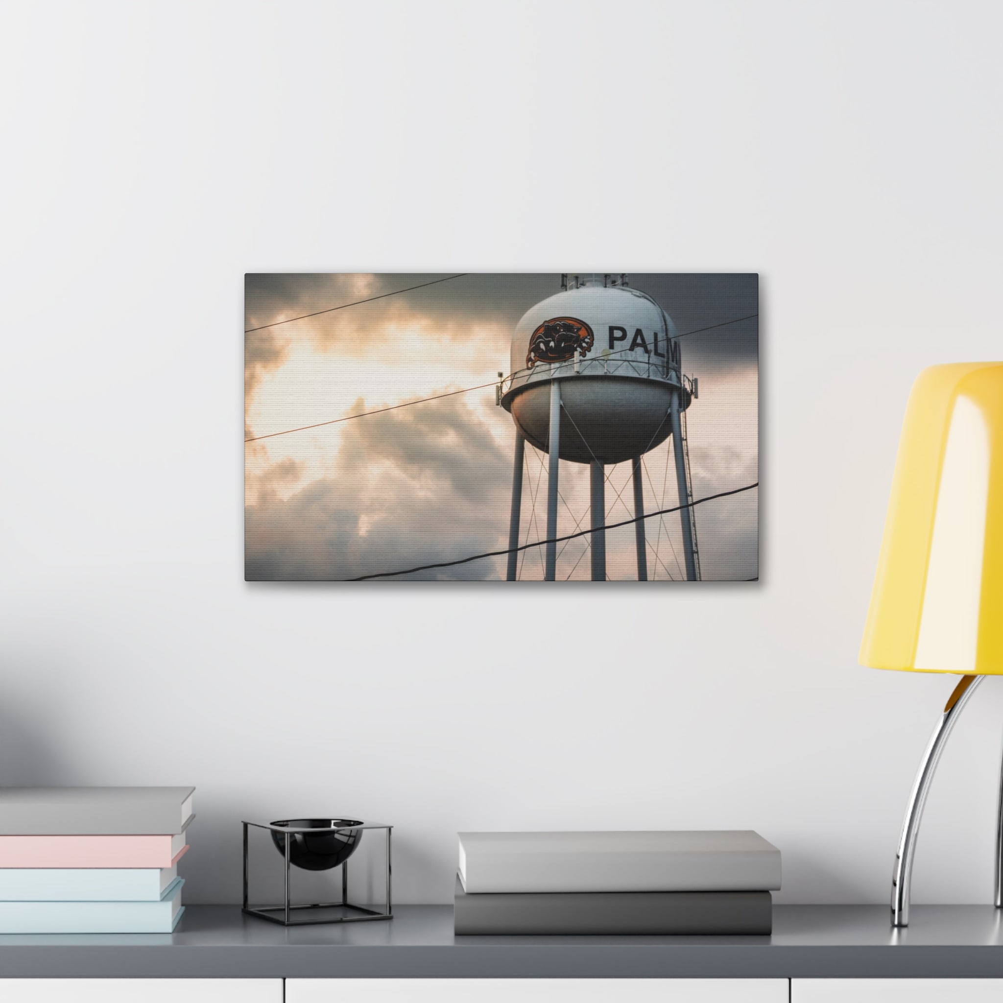 Palmyra Water Tower Canvas Print