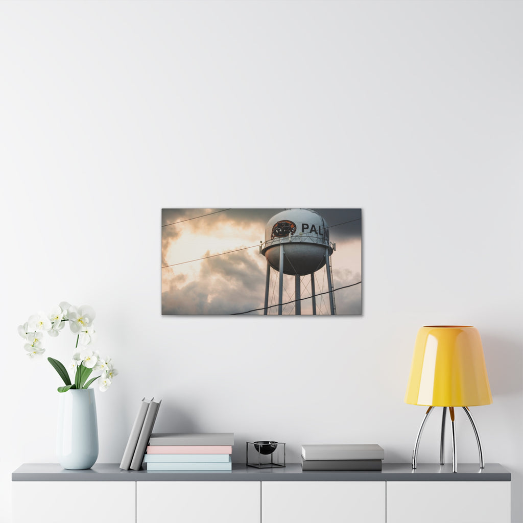 Palmyra Water Tower Canvas Print