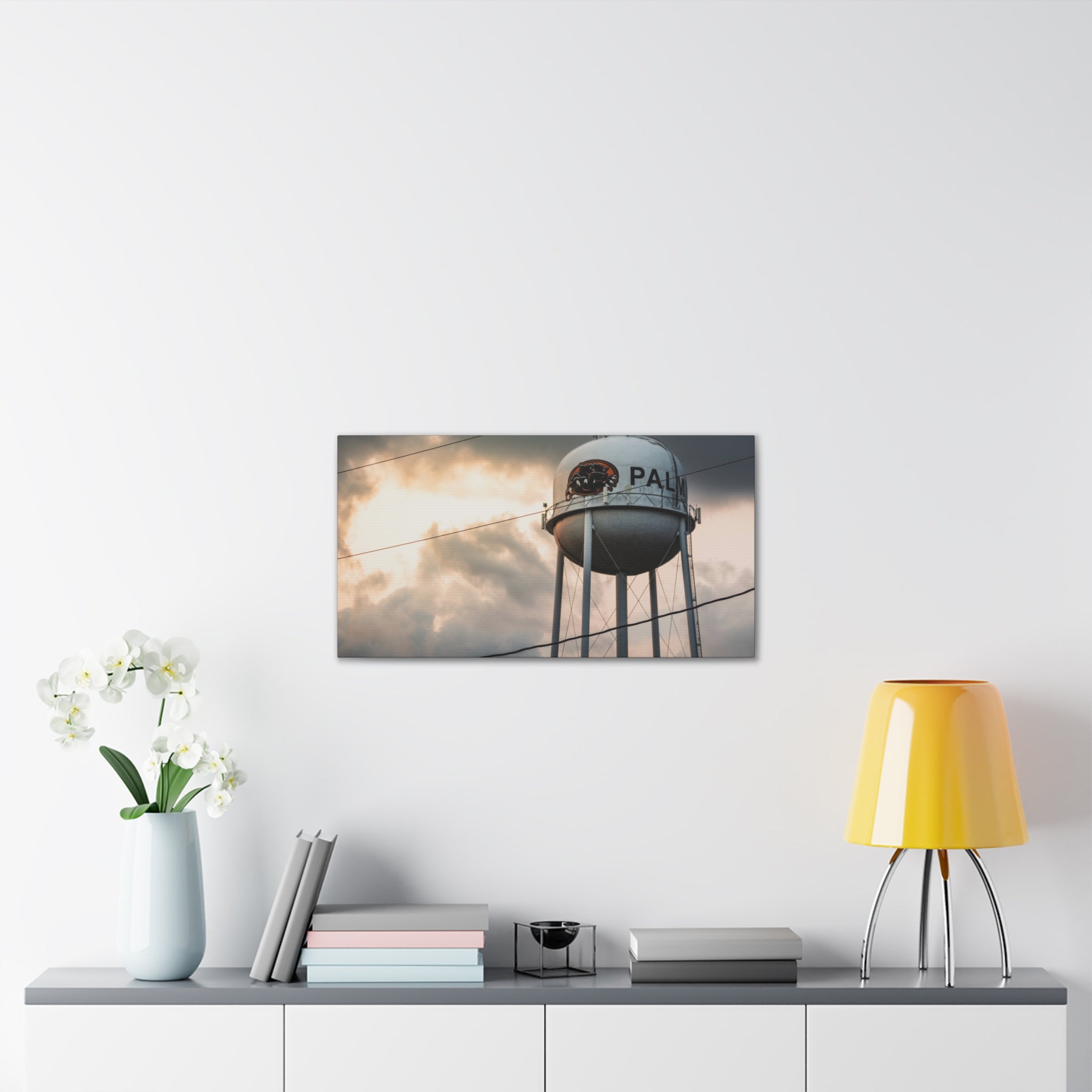 Palmyra Water Tower Canvas Print