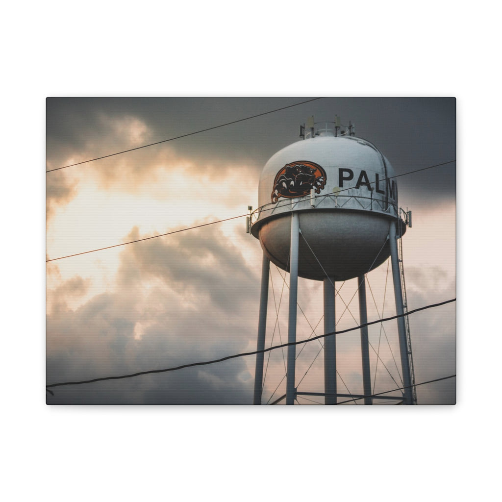 Palmyra Water Tower Canvas Print