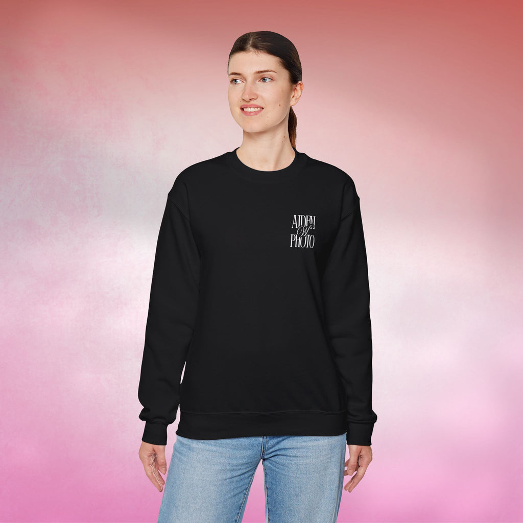 Crewneck Sweatshirt | ‘Aiden W Photo’ Valentine’s Drop – 4 Colors