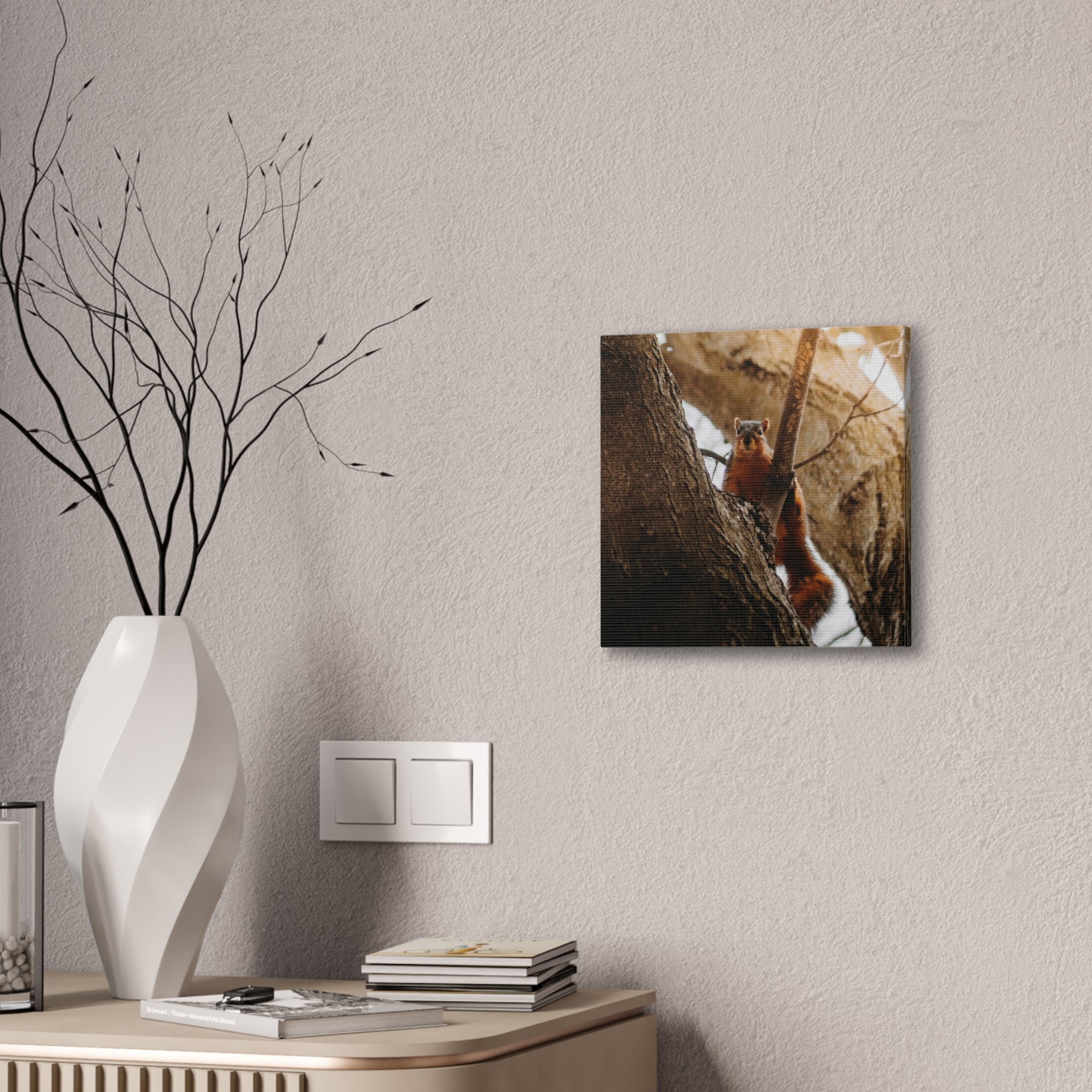 Squirrel Canvas