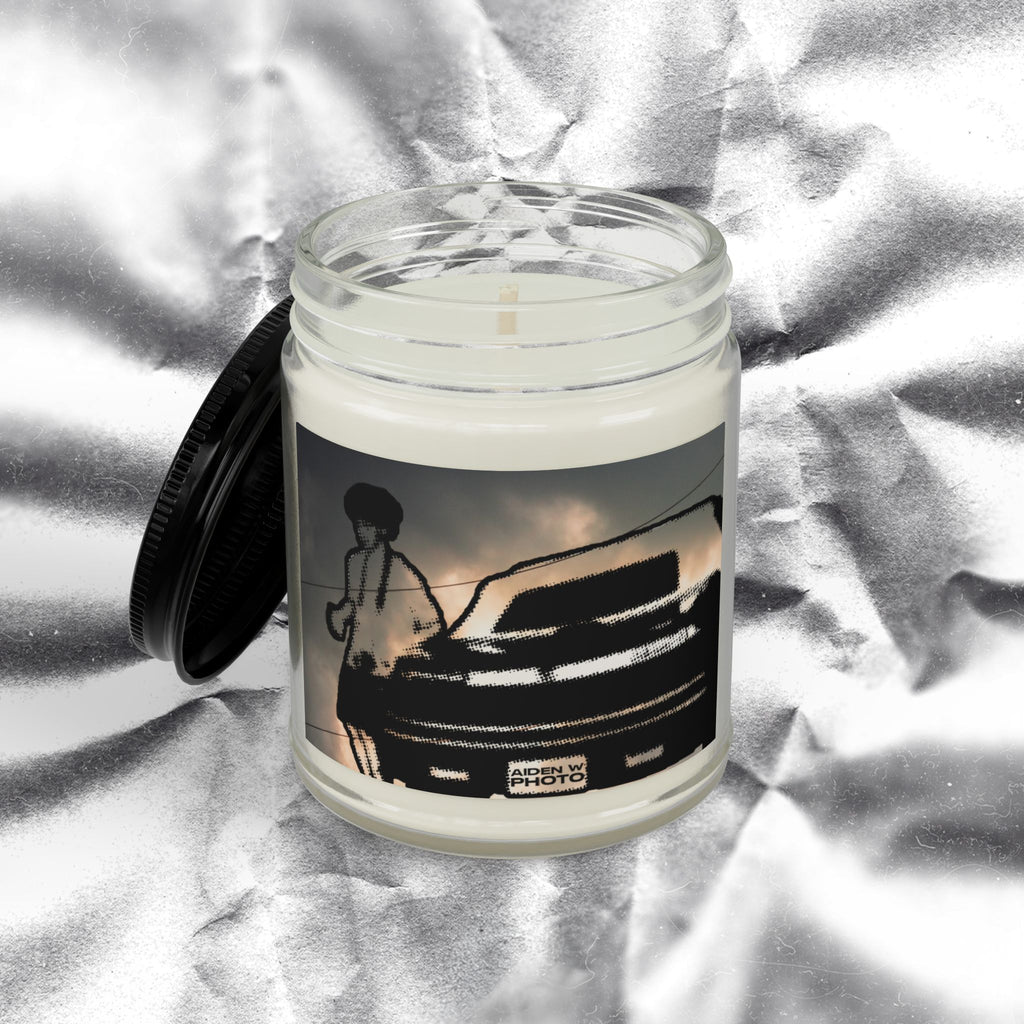 Scented Soy Candle - Retro AW Car Design