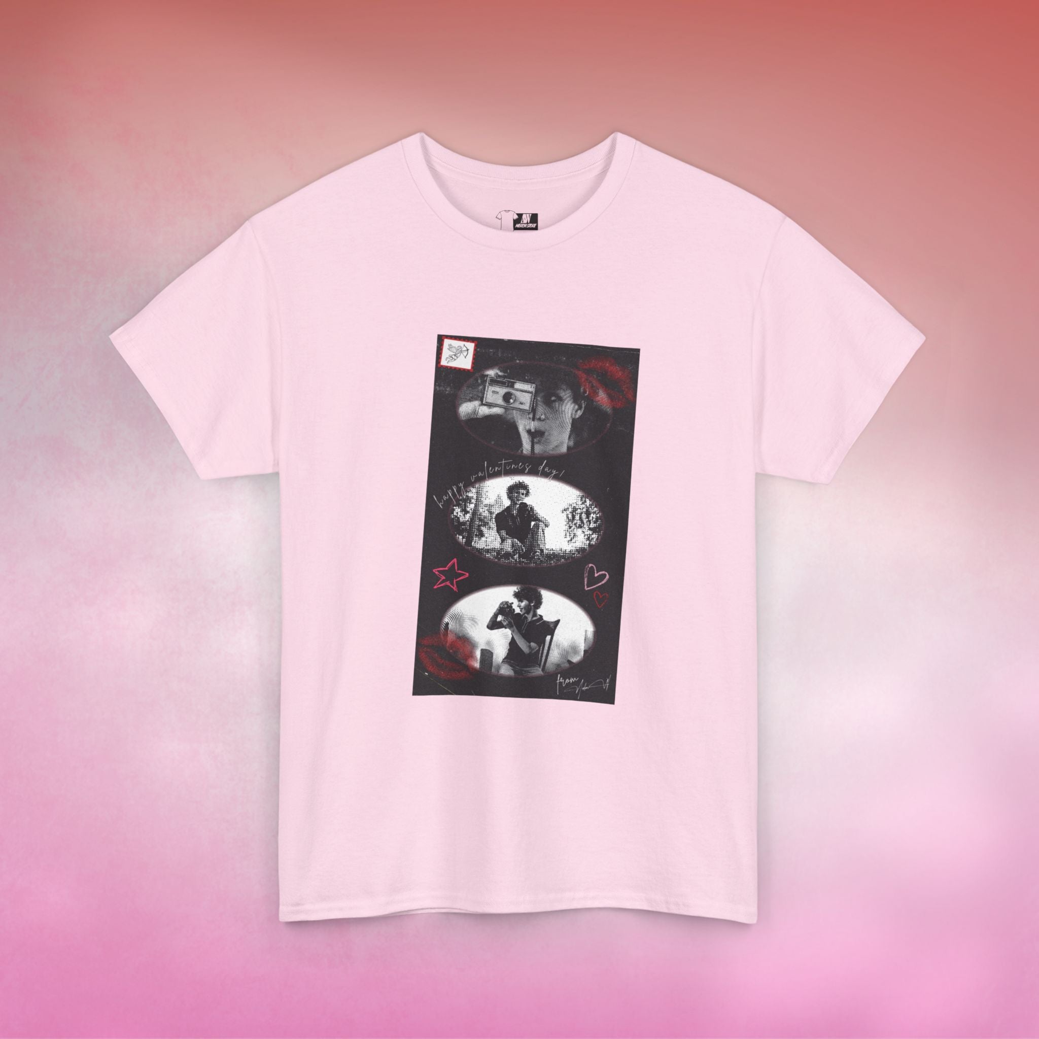 AW Film Strip Graphic Tee - Valentine's Drop