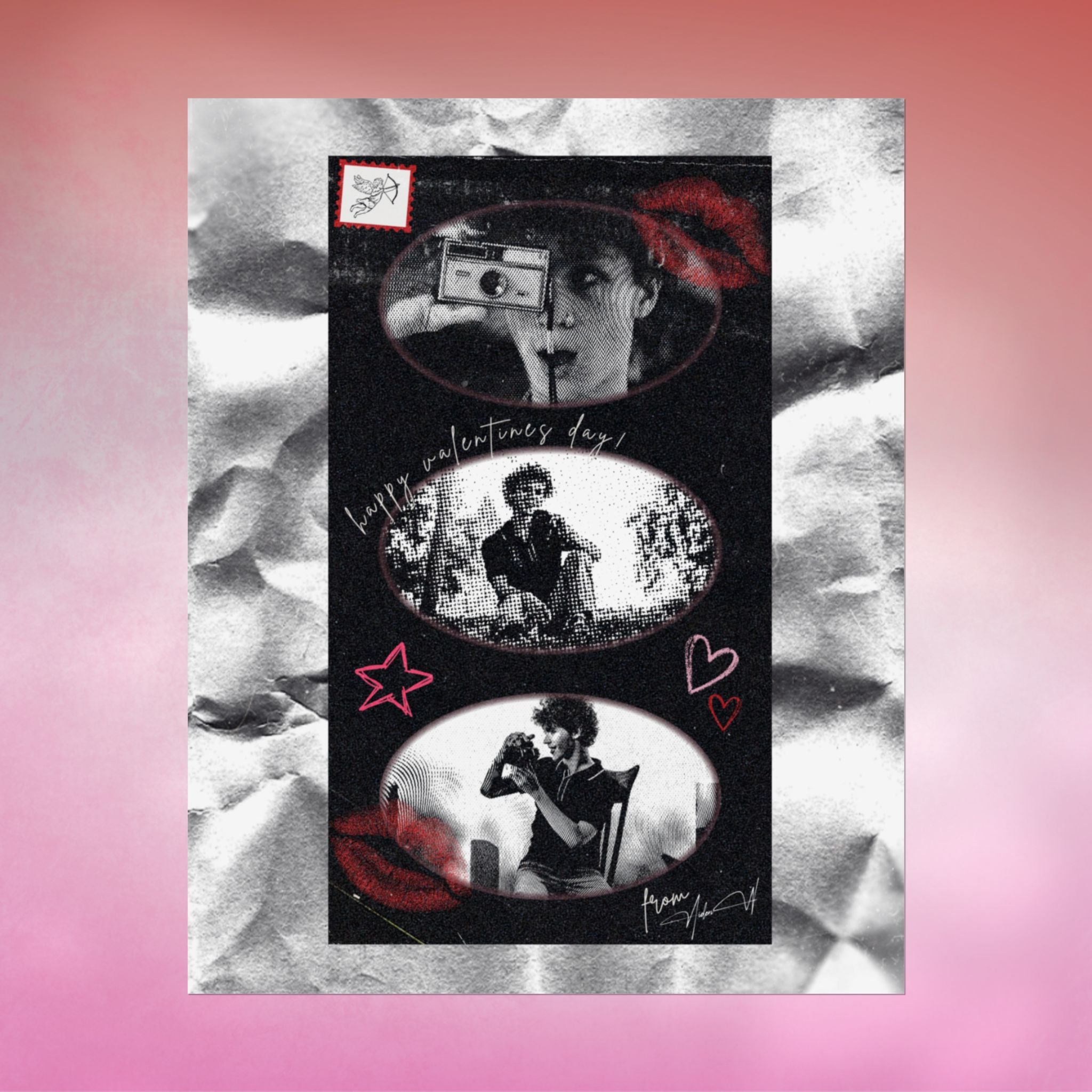 Aiden W Collector’s V-Day Poster - Valentine’s Drop